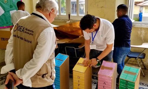 Observadores de la OEA presentes en los procesos electorales en Panamá